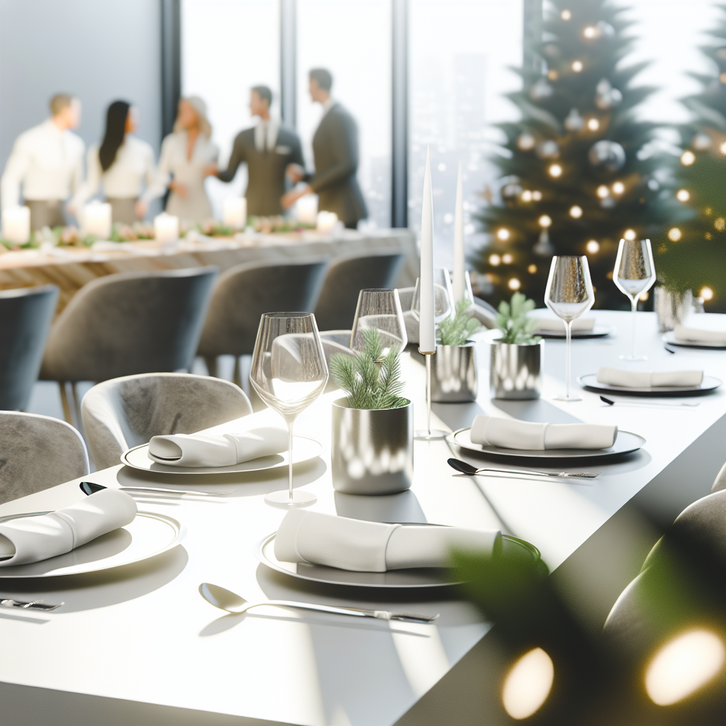 Las mejores cenas de empresa para celebrar la Navidad con estilo