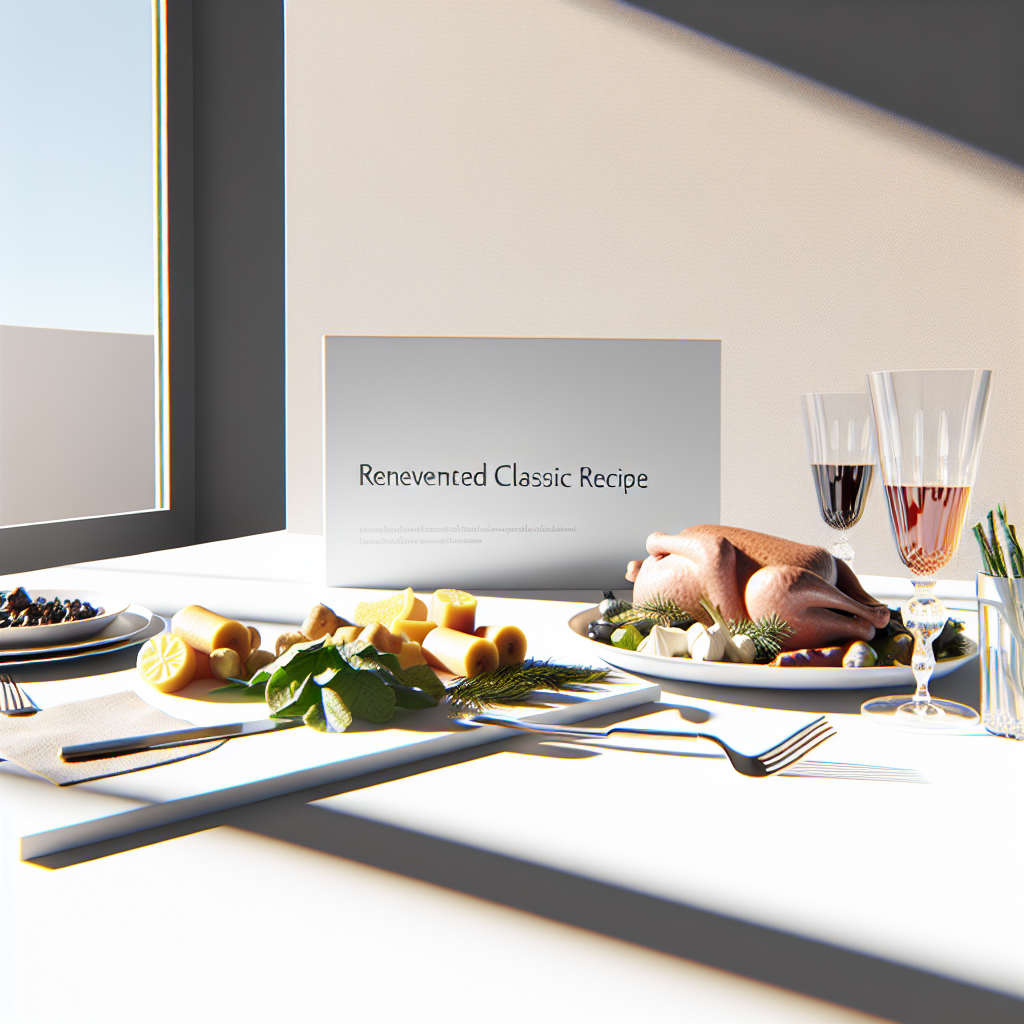 Recetas clásicas reinventadas para una cena de Navidad gourmet