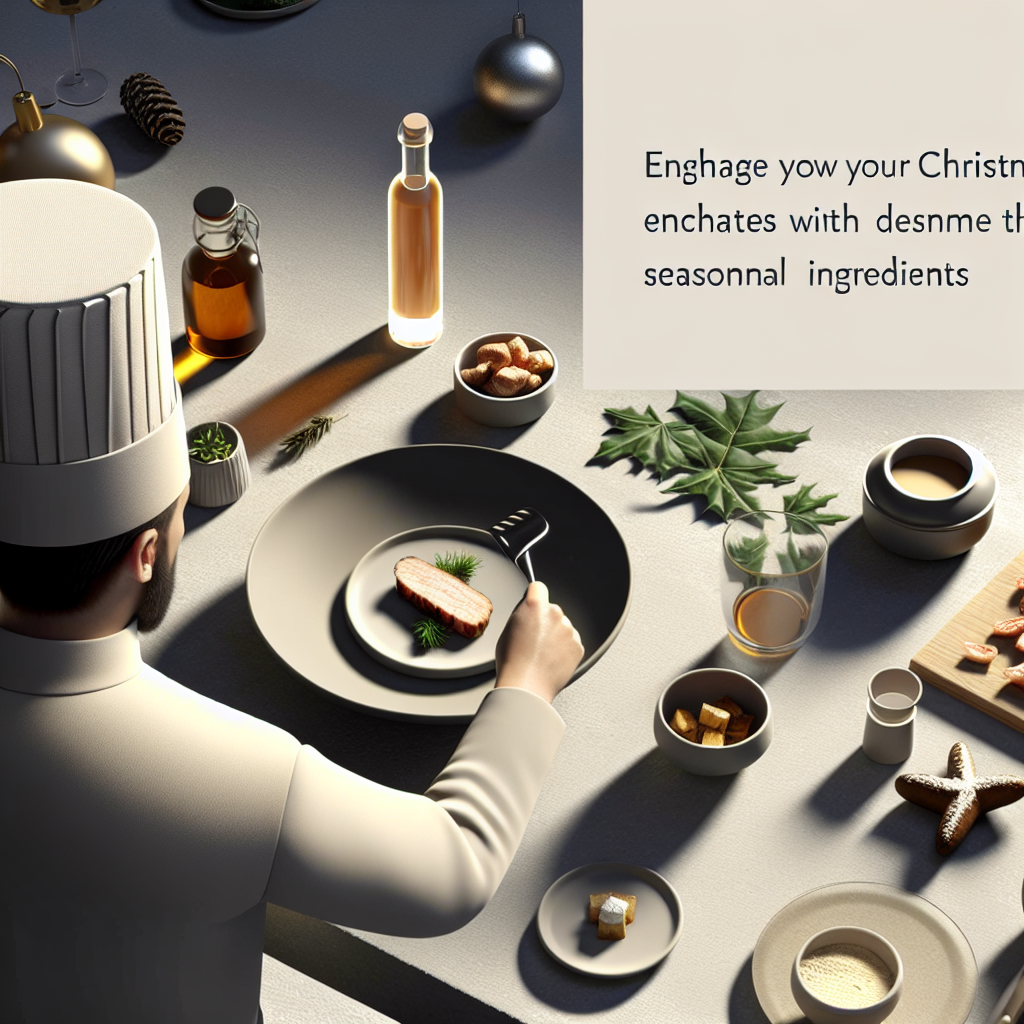 Cómo un chef de lujo eleva tu menú navideño con ingredientes de temporada