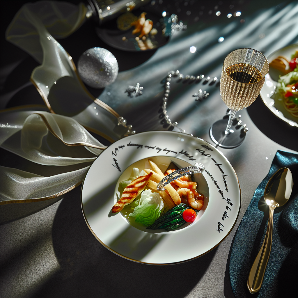 Menús gourmet para recibir el Año Nuevo con estilo y sabor