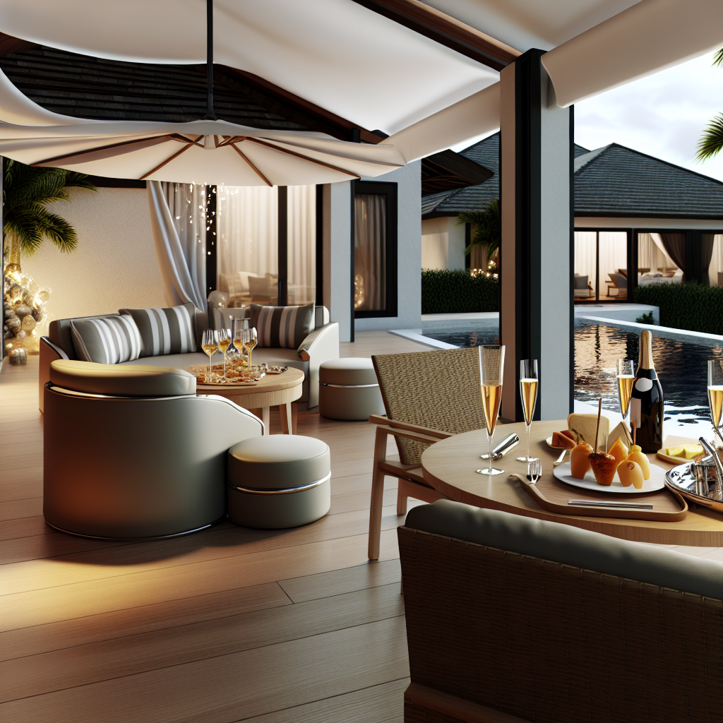 Cena privada de Año Nuevo en tu villa: lujo, tranquilidad y gastronomía