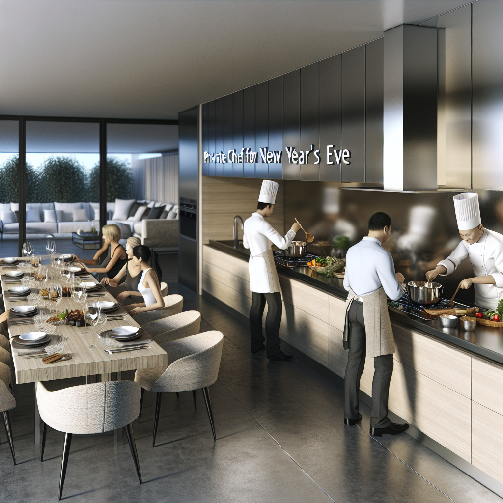 Chef privado para Año Nuevo: comienza el año con una experiencia gourmet